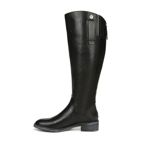 Timeless Modern Franco Sarto x Anthropologie Black Leather Boots - Picture 4 of 9